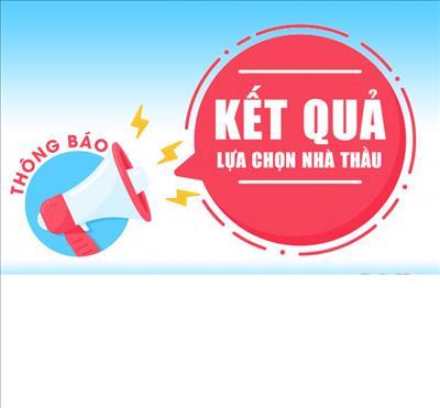 THÔNG BÁO kết quả lựa chọn nhà thầu gói thầu: Cung cấp hóa chất Xét nghiệm cho Trung tâm Y tế khu vực Lạc Thủy