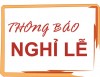 Lịch nghỉ lễ 30/4 và 1/5 năm 2019