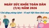 Hưởng ứng Ngày Sức khoẻ toàn dân 07/4/2026 “Chủ động phòng bệnh – Vì một Việt Nam khoẻ mạnh”